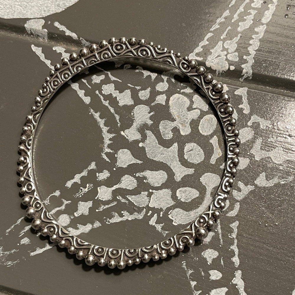 Silpada Intricate Silver Bracelet - Picture 2 of 5